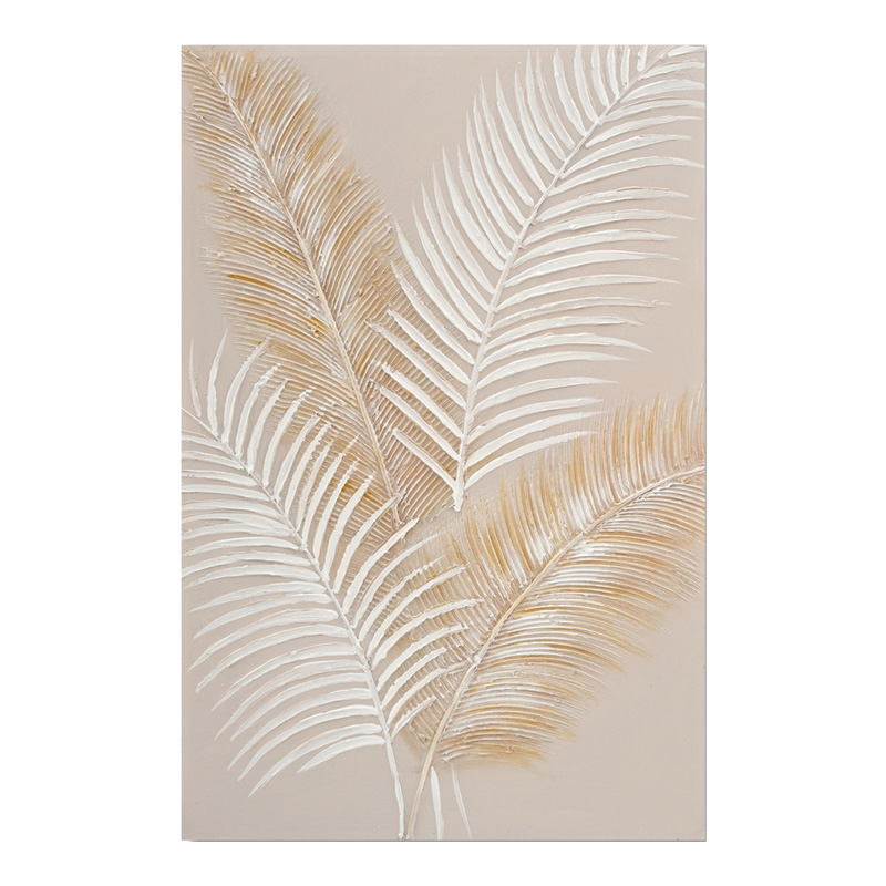Canvas painting Leavy I Inart 60x3x90cm
