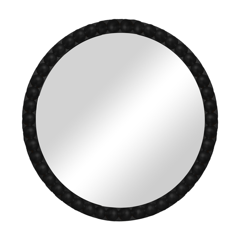 Mirror Mebel Inart black pp D60x3.5cm Mirror Mebel Inart black pp D60x3.5cm