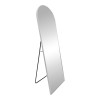 Mirror Lorens pakoworld aluminum in silver 46x40x150cm