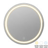 Καθρέπτης Deliza pakoworld led Φ70x2.5εκ