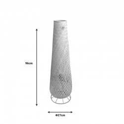 Φωτιστικό δαπέδου Solian Inart Ε27 φυσικό μπαμπού Φ27x96εκ