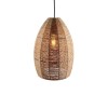 Ceiling light Ropal Inart E27 rope in natural color D29x40cm