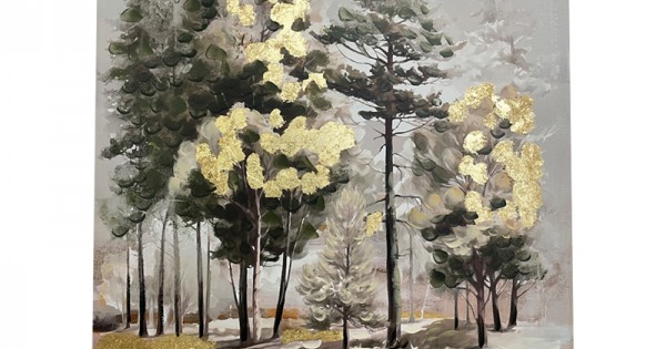 Paining on canvas with frame Tersa Inart 80x3x100cm