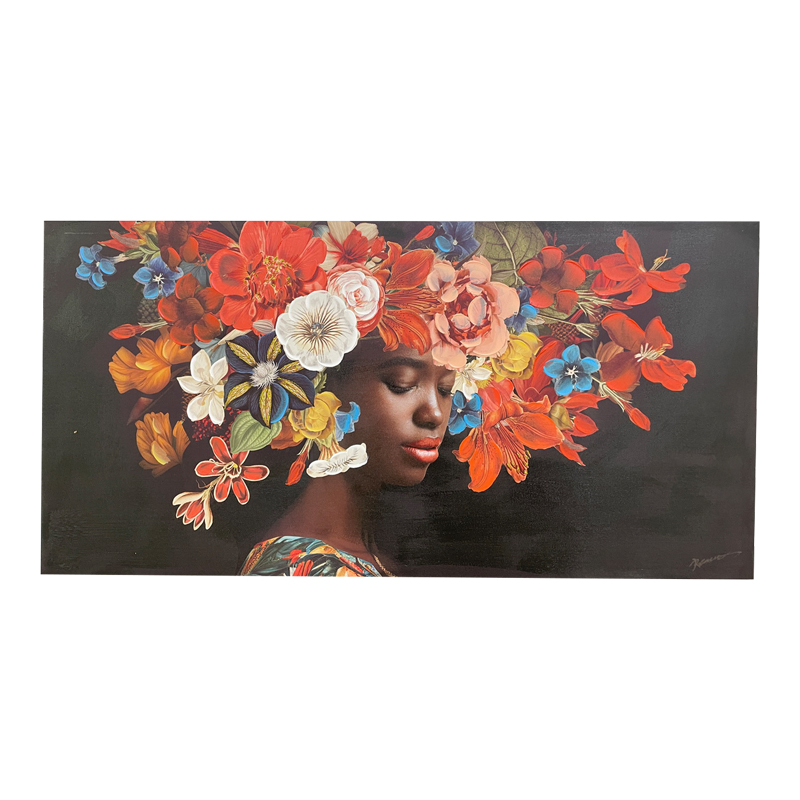 Paining on canvas Trady Inart 120x3x60cm Paining on canvas Trady Inart 120x3x60cm