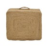 Stool Tresa Inart natural 100% jute 50x50x35cm