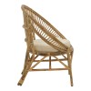 Blore Inart armchair natural wood 70x58x81cm