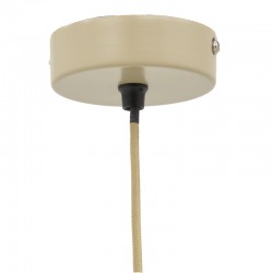 Ceiling lamp Amide Inart E27 natural D50x125cm Ceiling lamp Amide Inart E27 natural D50x125cm