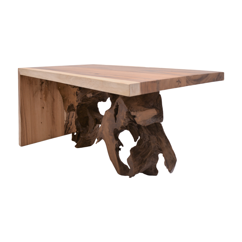 Jako Inart console natural solid teak wood 120x40x80cm Jako Inart console natural solid teak wood 120x40x80cm