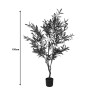 Decorative plant Olive tree I in a pot Inart green pp H150cm