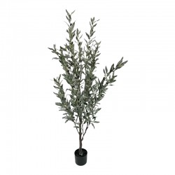 Decorative plant Olive tree IΙ in a pot Inart green pp H160cm Decorative plant Olive tree IΙ in a pot Inart green pp H160cm