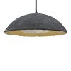 Ceiling light Markiz Inart black-gold press papier-iron D57x118cm