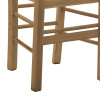 Καρέκλα καφενείου Επιλοχία pakoworld καρυδί ξύλο 42x40x89εκ