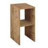 Deseo pakoworld bedside table in oak shade 30x30x60cm