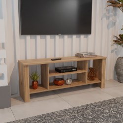 Seref pakoworld tv unit in oak color 120x30x47cm Seref pakoworld tv unit in oak color 120x30x47cm
