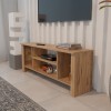 Έπιπλο τηλεόρασης Seref pakoworld σε oak απόχρωση 120x30x47εκ
