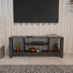 Seref pakoworld tv unit in anthracite color 120x30x47cm Seref pakoworld tv unit in anthracite color 120x30x47cm