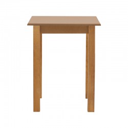 Table Zolenio pakoworld solid beech wood with mdf top polish walnut 60x60x76cm Table Zolenio pakoworld solid beech wood with mdf top polish walnut 60x60x76cm