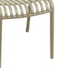 Zoi pakoworld pp chair in cappuccino shade 42x58x79cm