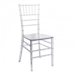 Tiffany chair pakoworld transparent pc 38.5x46x88cm Tiffany chair pakoworld transparent pc 38.5x46x88cm