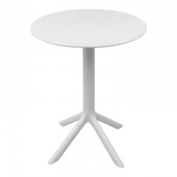 Merkon pakoworld pp table in white shade D60x75cm Merkon pakoworld pp table in white shade D60x75cm