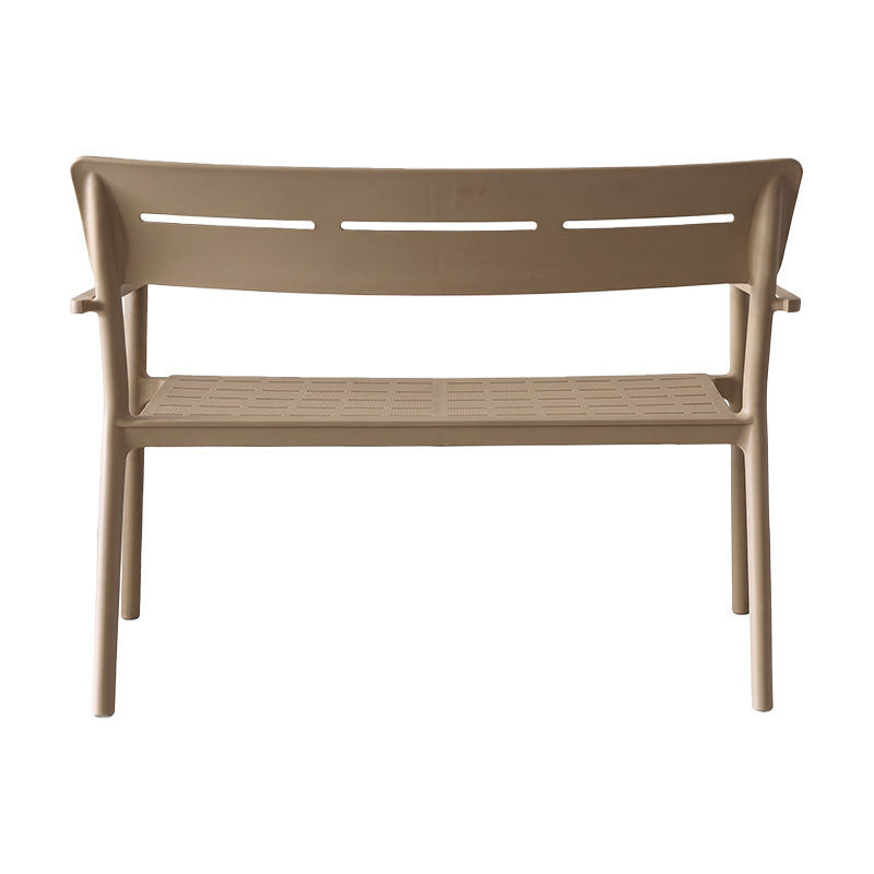 Παγκάκι διθέσιο Cadrin pakoworld cappuccino PP 117x60x83εκ