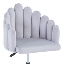 Swivel work chair Manole pakoworld grey fabric 57x50x77-87cm Swivel work chair Manole pakoworld grey fabric 57x50x77-87cm