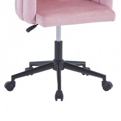 Swivel work chair Manole pakoworld rotten apple velvet 57x50x77-87cm Swivel work chair Manole pakoworld rotten apple velvet 57x50x77-87cm