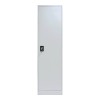 Koya pakoworld metal wardrobe-column in light gray color 50x45x180cm
