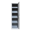 Koya pakoworld metal wardrobe-column in light gray color 50x45x180cm