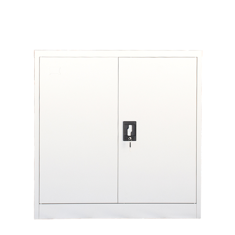 Armon I pakoworld metal cabinet in light gray color 90x40x90cm Armon I pakoworld metal cabinet in light gray color 90x40x90cm