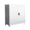 Armon I pakoworld metal cabinet in light gray color 90x40x100cm