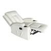 Relax armchair Gessel pakoworld PU in cream shade 80x90x98cm