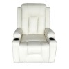 Relax armchair Gessel pakoworld PU in cream shade 80x90x98cm