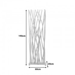 Διακοσμητικό δαπέδου Jati pakoworld teak ξύλο σε φυσική απόχρωση 60x20x190εκ