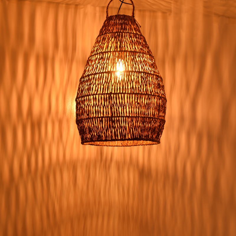 Kelog Inart mat ceiling lamp in brown shade 50x50x70cm Kelog Inart mat ceiling lamp in brown shade 50x50x70cm