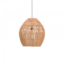 Ceiling lamp Irden Inart rattan in natural shade D50x40cm Ceiling lamp Irden Inart rattan in natural shade D50x40cm