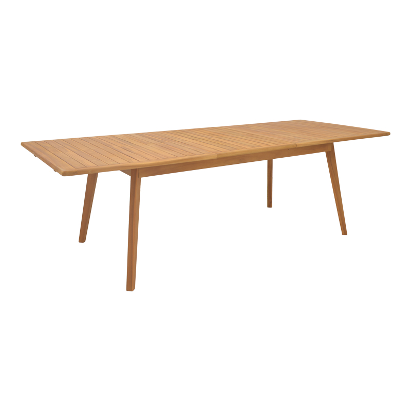 Pino table pakoworld expanding teak wood in natural shade 180/240x100x75cm Pino table pakoworld expanding teak wood in natural shade 180/240x100x75cm