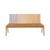 Πολυμορφικός καναπές-παγκάκι Jey pakoworld teak ξύλο σε φυσική απόχρωση 120x57.5x80εκ