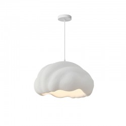 Ceiling lamp Vomber pakoworld E27 white ps D52x28cm Ceiling lamp Vomber pakoworld E27 white ps D52x28cm