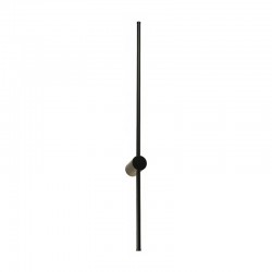 Wall led light Eftenbo pakoworld in black color D8x80cm