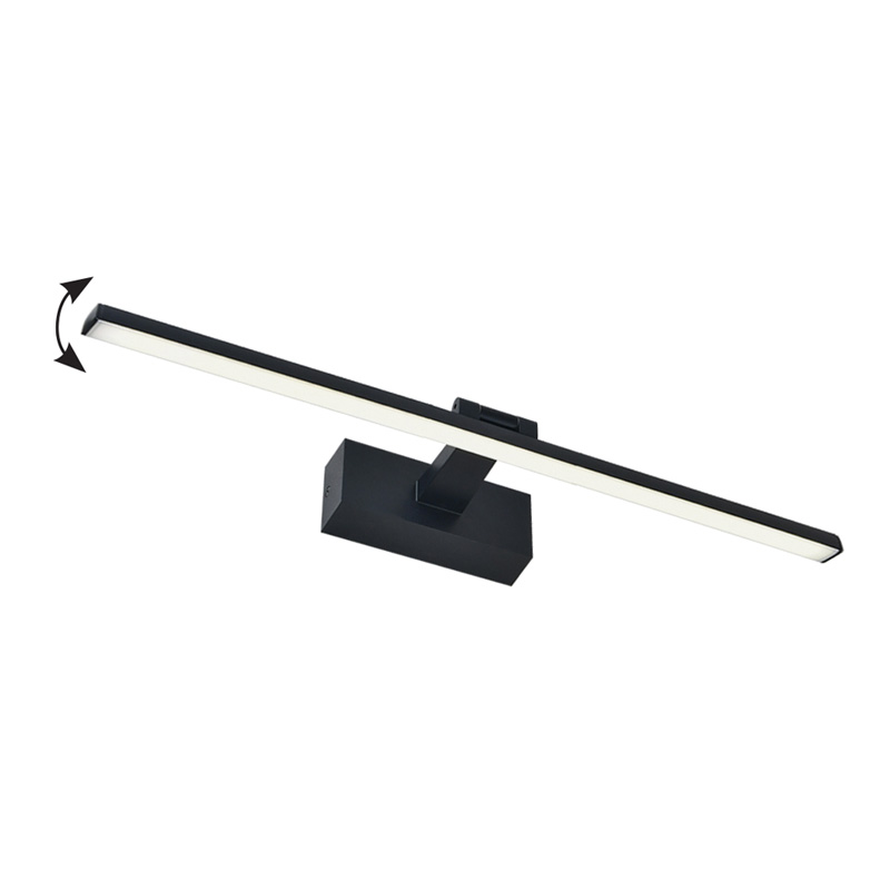 Wall light Debiwen pakoworld led metal in black color 60x10x6cm