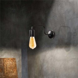 Wall light Kerquin pakoworld led metal in black color 28x10x11cm Wall light Kerquin pakoworld led metal in black color 28x10x11cm