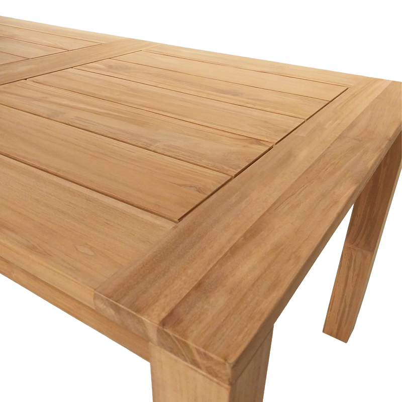 Table pablo Pakoworld teak wood in natural shade 160x90x76cm Table pablo Pakoworld teak wood in natural shade 160x90x76cm