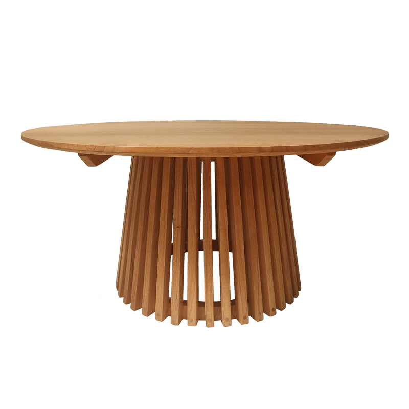 Kenda pakoworld mindi wood coffee table in natural shade D100x45cm Kenda pakoworld mindi wood coffee table in natural shade D100x45cm