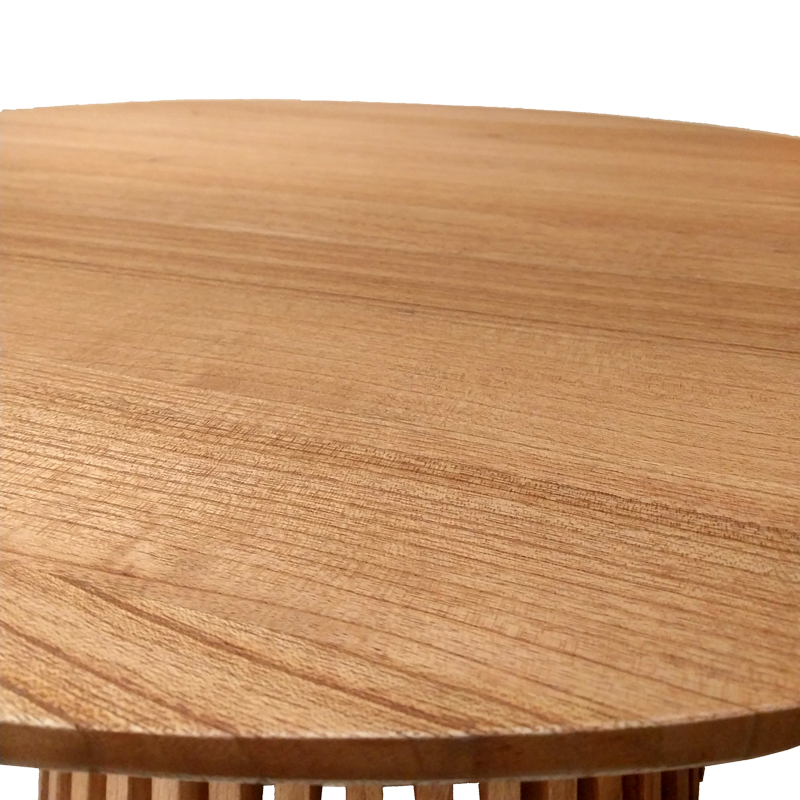 Kenda pakoworld mindi wood coffee table in natural shade D100x45cm Kenda pakoworld mindi wood coffee table in natural shade D100x45cm