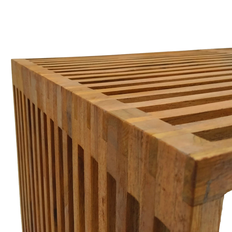 Marlin table pakoworld teak wood in natural shade 100x50x45cm Marlin table pakoworld teak wood in natural shade 100x50x45cm