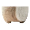 Notive side table pakoworld suar wood in natural color D58x33cm