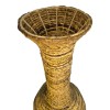Decorative vase Strail Inart banana rope in natural color D40x100cm
