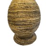 Decorative vase Strail Inart banana rope in natural color D40x100cm