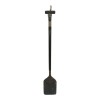 Wall decorative paddle Boon Inart mahogany wood in black-natural color 20χ3x120cm
